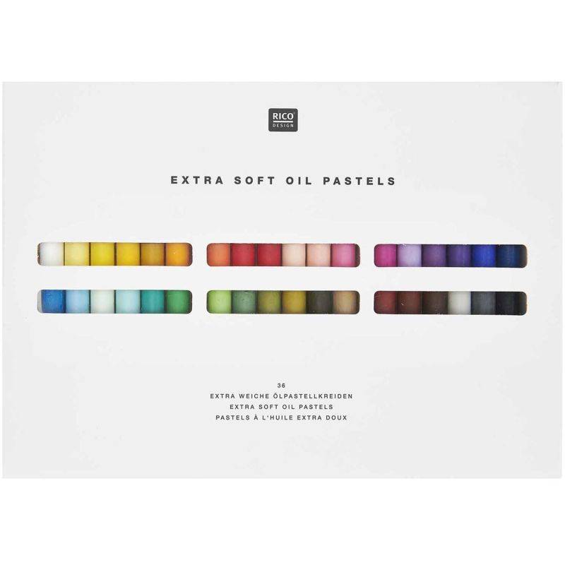Ölpastellkreide 36 Farben von Rico Design