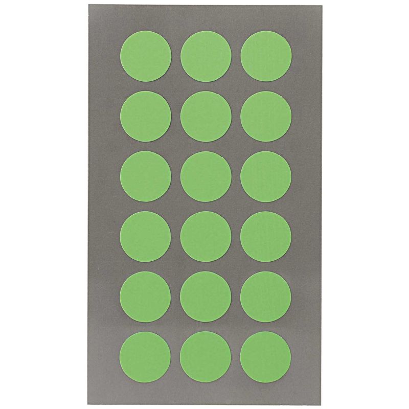 Office Sticker Punkte 15mm 4 Bogen von Rico Design