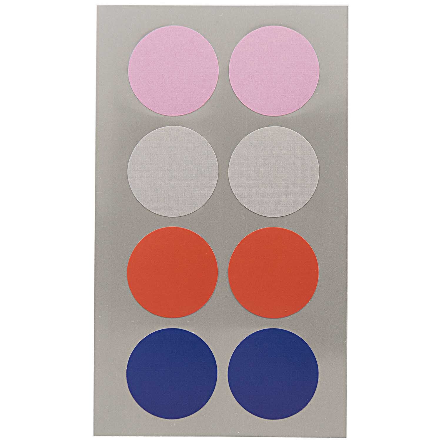 Rico Design Office Sticker Punkte 25mm 4 Bogen Bunt von Rico Design