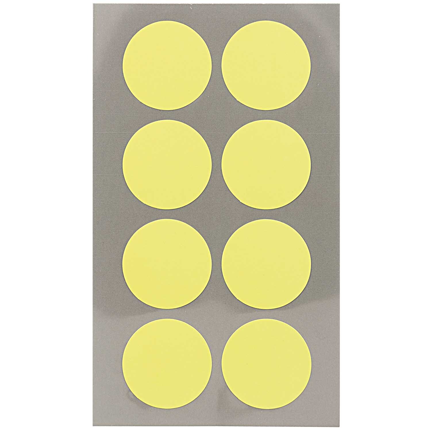 Rico Design Office Sticker Punkte 25mm 4 Bogen Neongelb von Rico Design