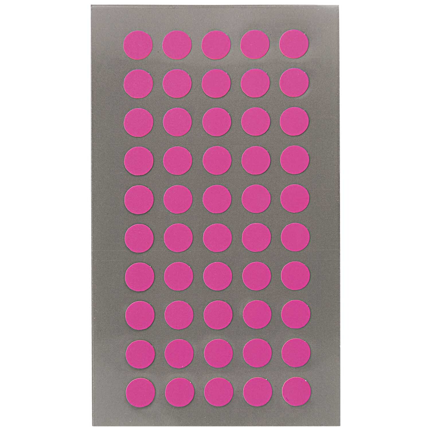 Rico Design Paper Poetry Office Sticker Punkte 8mm 4 Bogen Neonpink von Rico Design