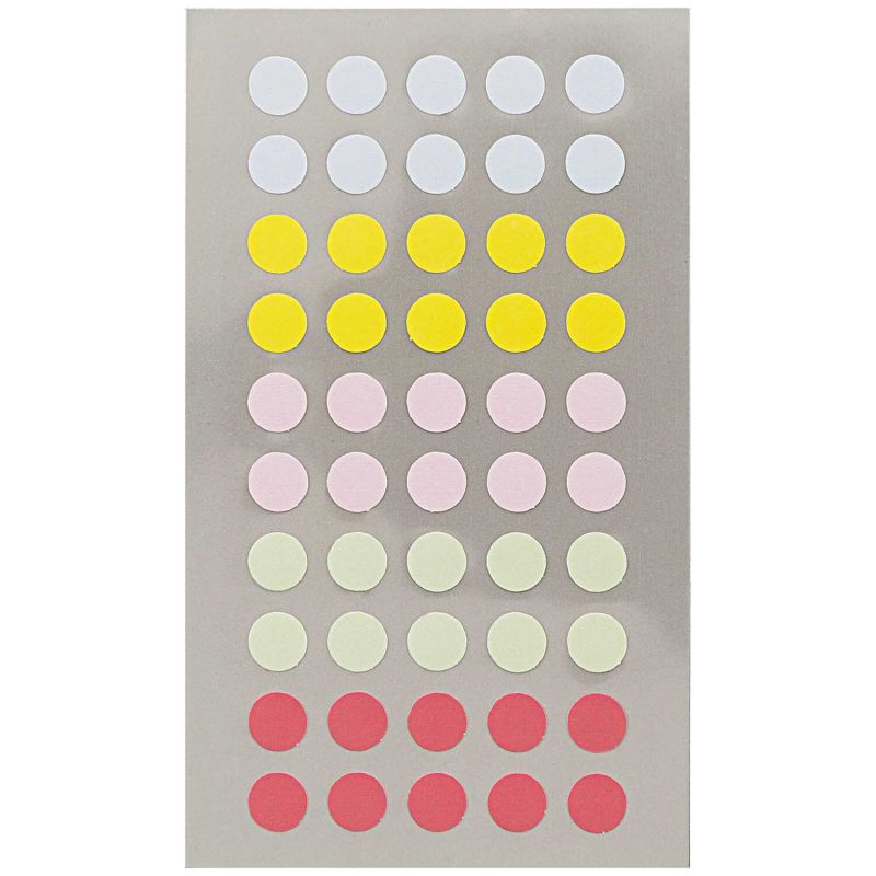 Rico Design Office Sticker Punkte 8mm 4 Bogen pastell Rico Design Office Sticker Punkte 8mm 4 Bogen pastell von Rico Design