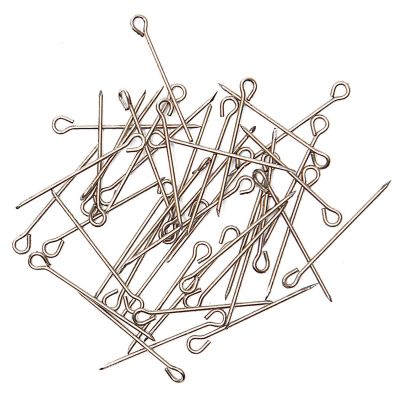 Pailletten-Nadeln mit Schlaufe silber 13g Pailletten-Nadeln mit Schlaufe silber 13g von Rico Design