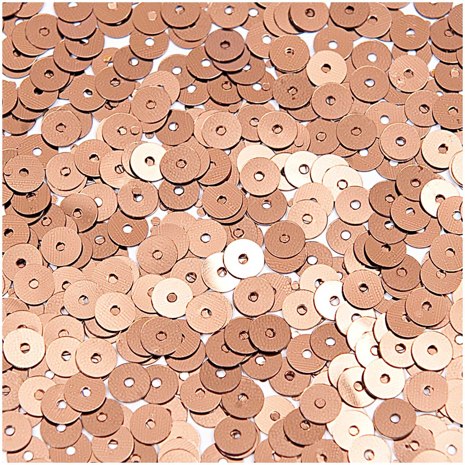 Rico Design Paillettenscheibe 7mm 6g Braun von Rico Design