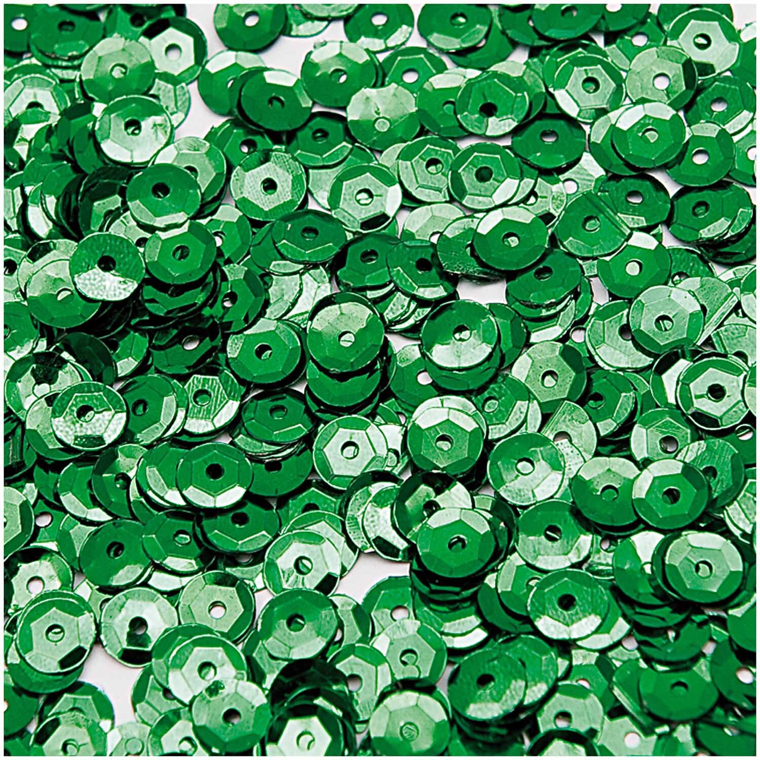 Rico Design Paillettenschüssel 7mm 6g Grün von Rico Design