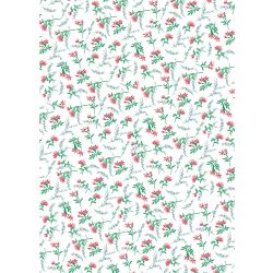 Paper Patch Papier Blumen weiß 30x42cm von Rico Design