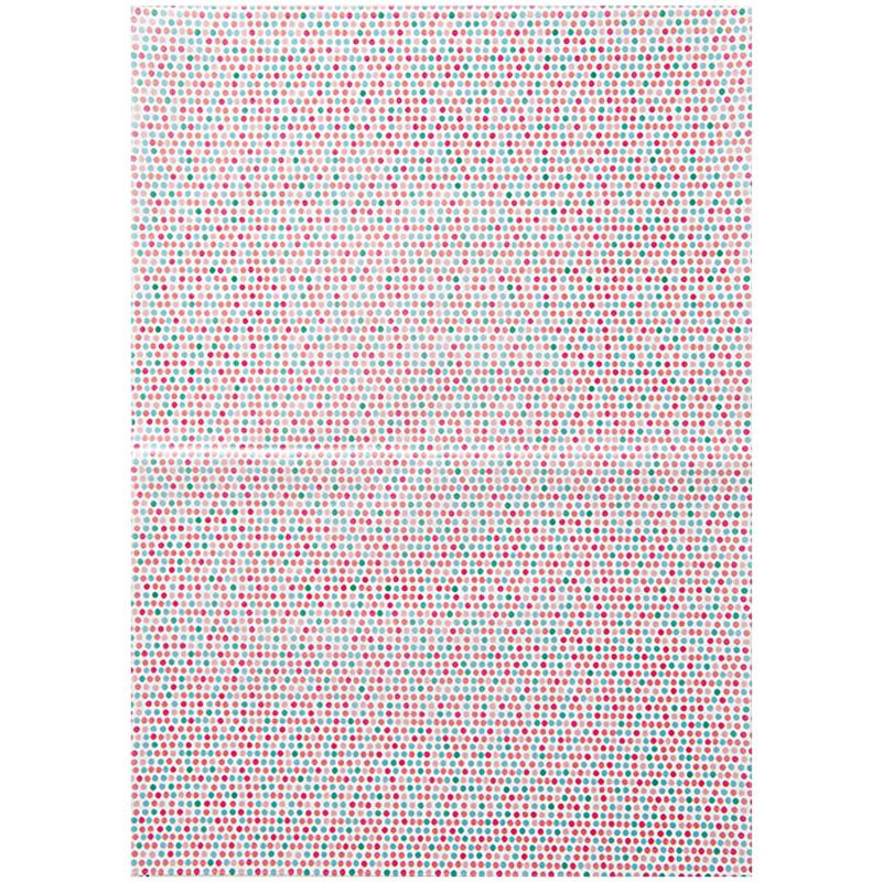 Paper Patch Papier Dots mehrfarbig 30x42cm von Rico Design
