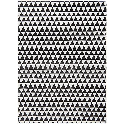 Paper Patch Papier Dreiecke schwarz-weiß 30x42cm von Rico Design