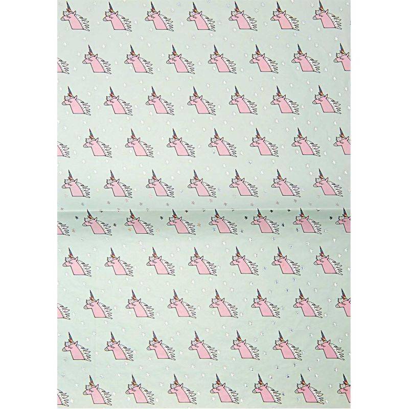 Paper Patch Papier Einhorn 30x42cm Hot Foil von Rico Design