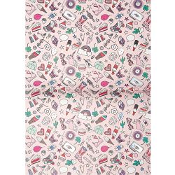 Paper Patch Papier Icons rosa 30x42cm Hot Foil Paper Patch Papier Icons rosa 30x42cm Hot Foil von Rico Design