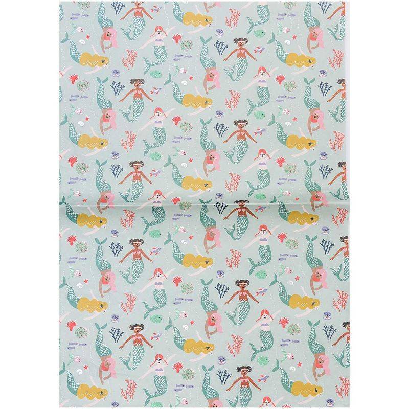 Paper Patch Papier Mermaid Meerjungfrauen 30x42cm von Rico Design