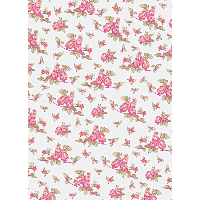 Paper Patch Papier Rosen gold 30x42cm Paper Patch Papier Rosen gold 30x42cm von Rico Design