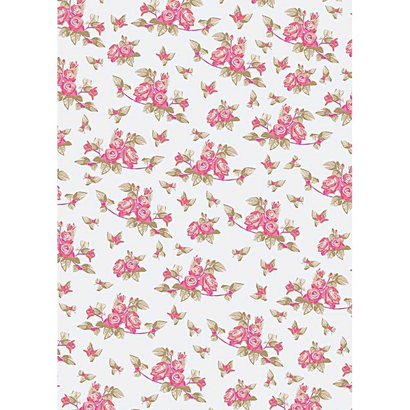 Paper Patch Papier Rosen gold 30x42cm von Rico Design