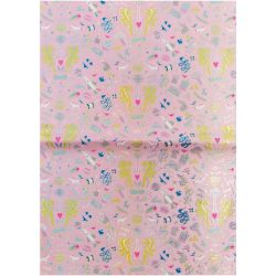 Paper Patch Papier Wonderland pink 30x42cm Paper Patch Papier Wonderland pink 30x42cm von Rico Design