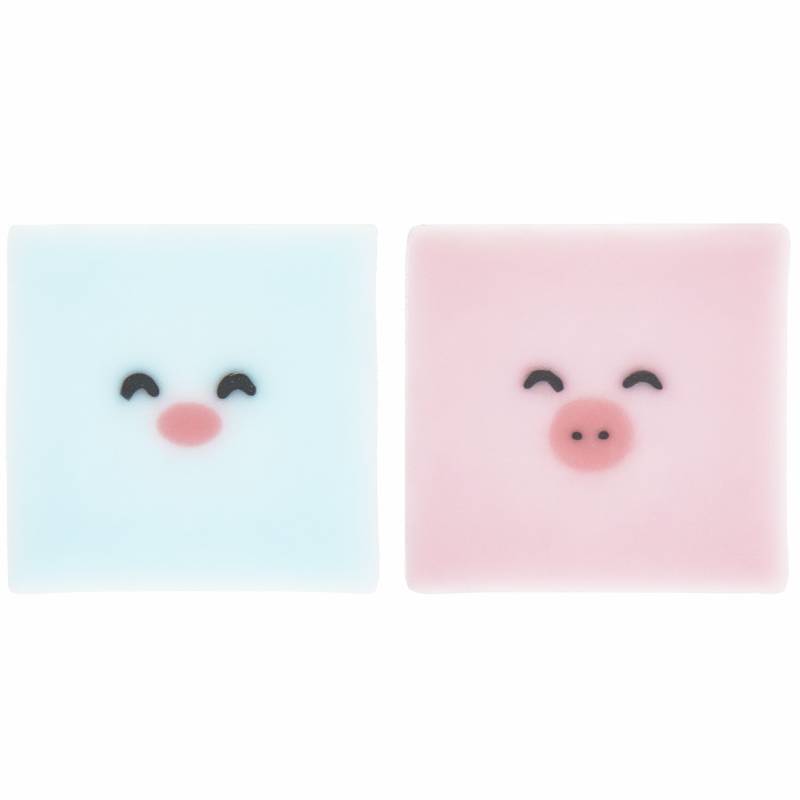 Rico Design Paper Poetry Radiergummi- Set Chingu Blau/Rosa von Rico Design