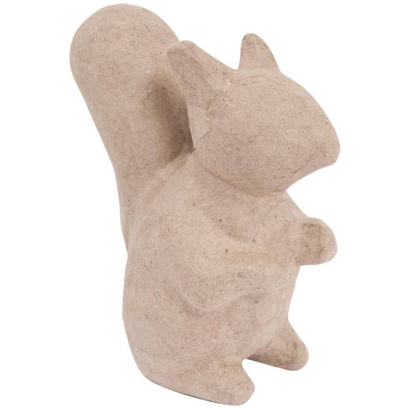 Pappmaché Eichhörnchen 11,5x13x6,5cm von Rico Design