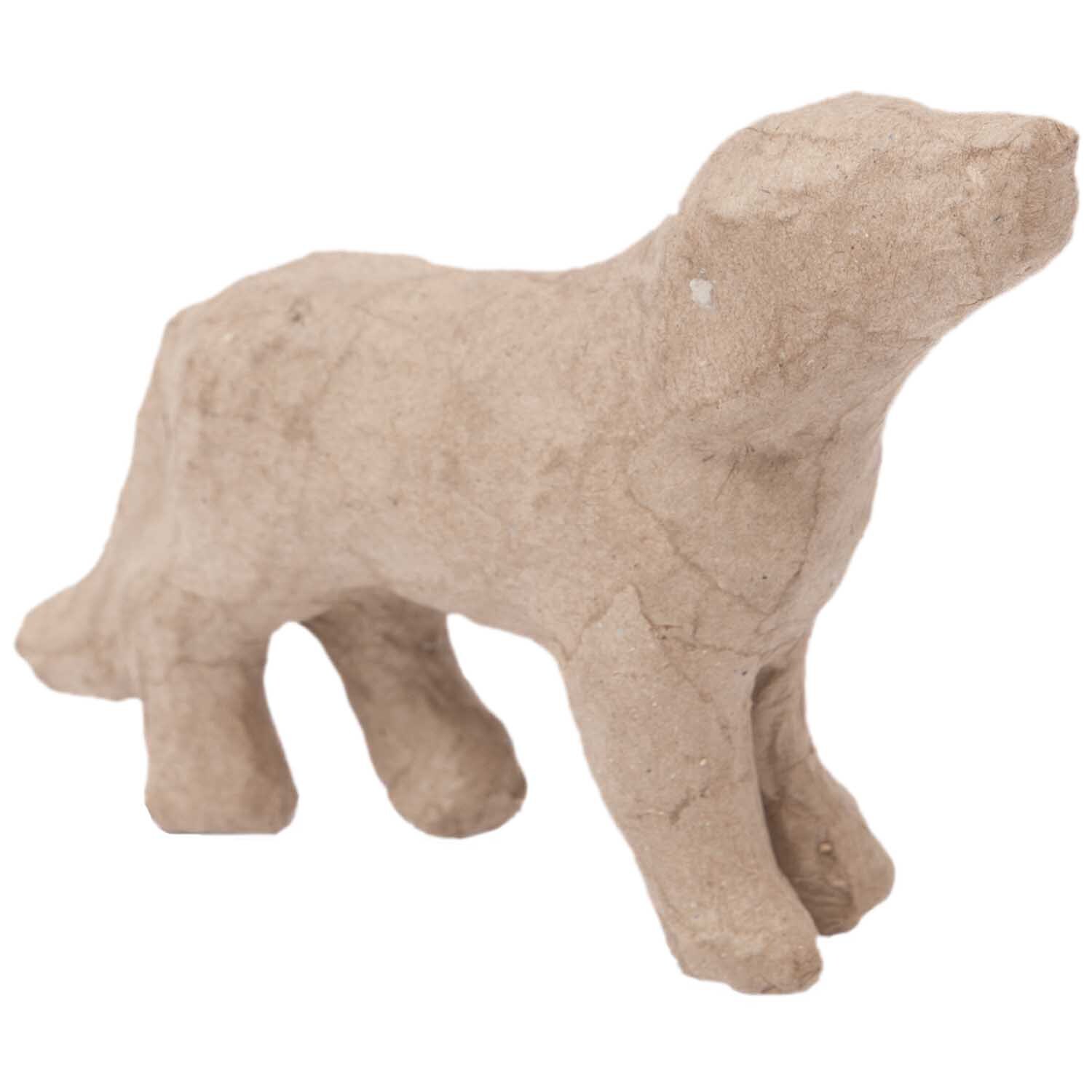 Pappmaché Hund 15x10x3,5cm von Rico Design