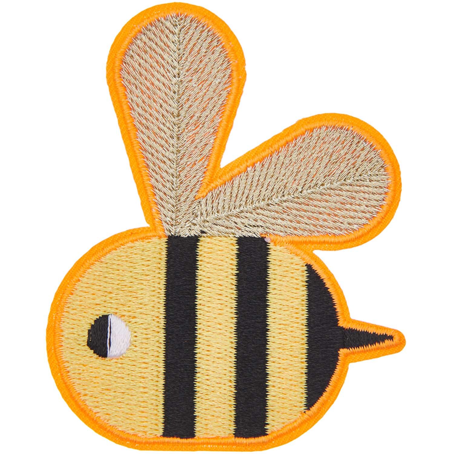 Patch Biene zum Aufbügeln 5,7x7,2cm Patch Biene zum Aufbügeln 5,7x7,2cm von Rico Design