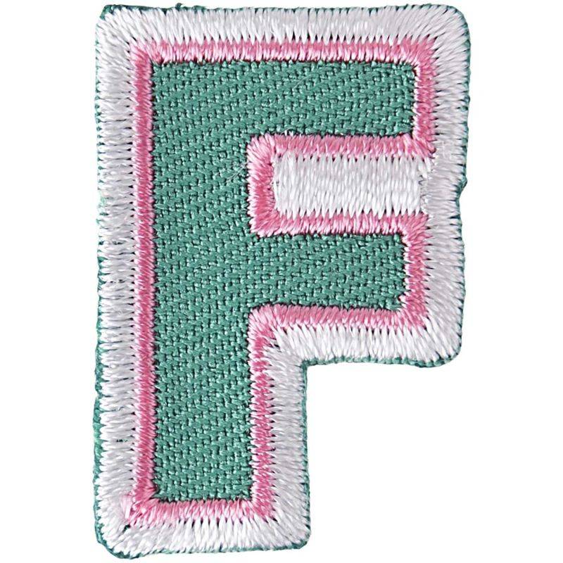 Patch Buchstabe zum Aufbügeln 3,2cm von Rico Design