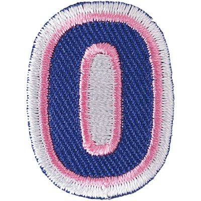 Patch Buchstabe zum Aufbügeln 3,2cm von Rico Design