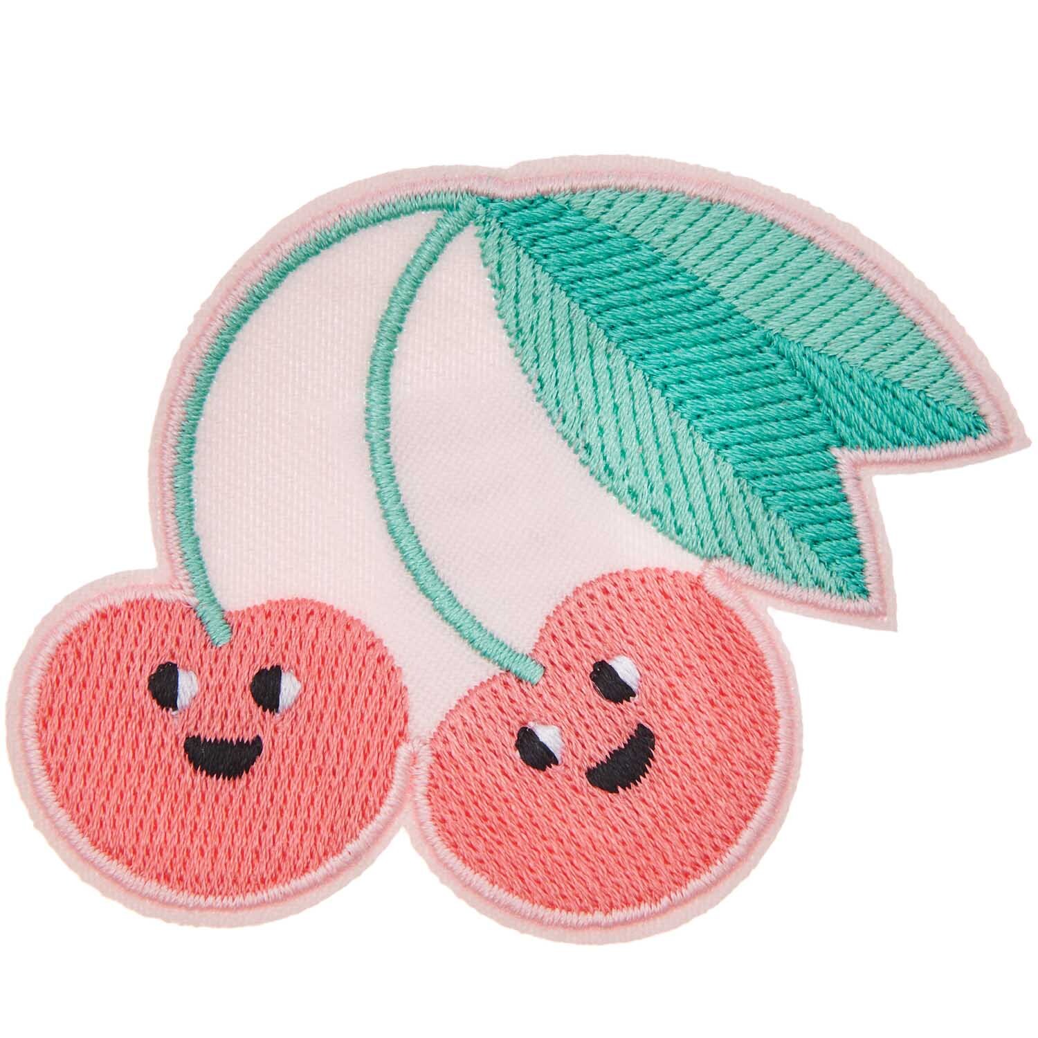 Patch Doppelkirsche zum Aufbügeln 6,9x5,3cm Patch Doppelkirsche zum Aufbügeln 6,9x5,3cm von Rico Design