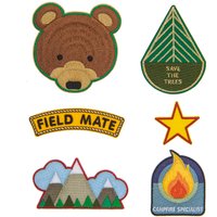 Patches Pfadfinder Bär zum Aufbügeln Patches Pfadfinder Bär zum Aufbügeln von Rico Design