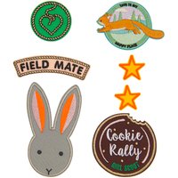 Patches Pfadfinder Hase zum Aufbügeln Patches Pfadfinder Hase zum Aufbügeln von Rico Design