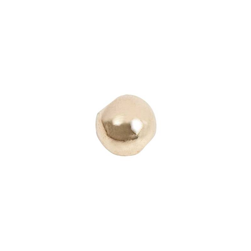 Rico Design Perle glänzend gold 2,5mm 100 Stück von Rico Design