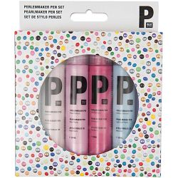 Perlenmaker Pen Set pastell 6x30ml von Rico Design