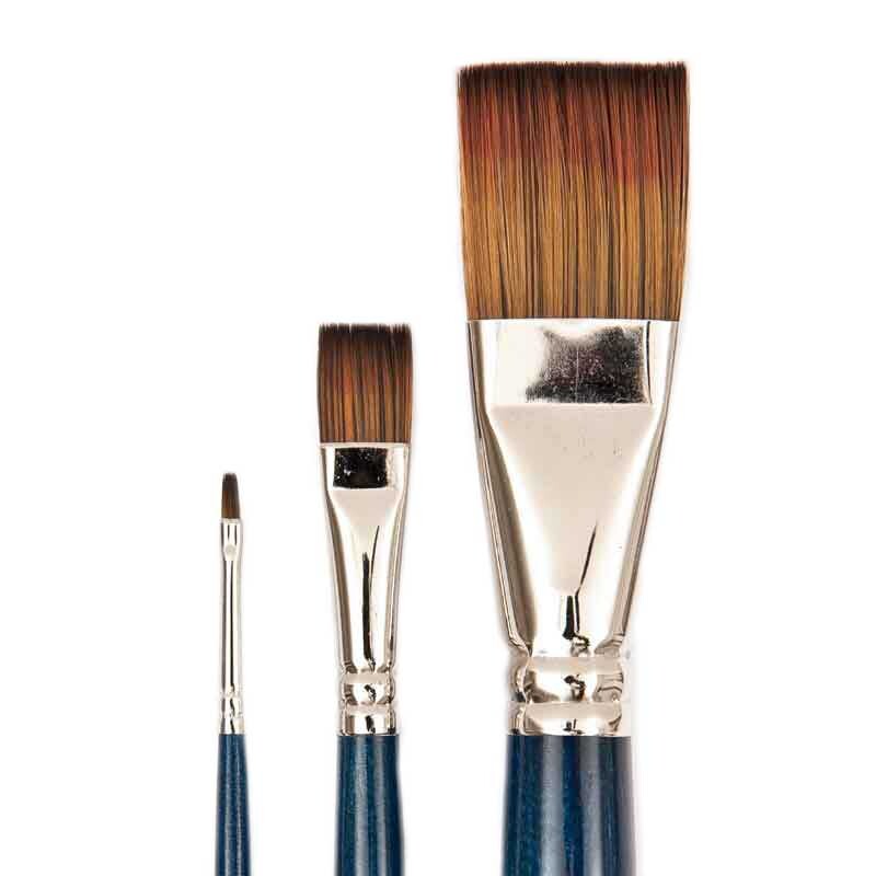 Rico Design Pinsel Art School Acryl Synthetic flach 8 von Rico Design