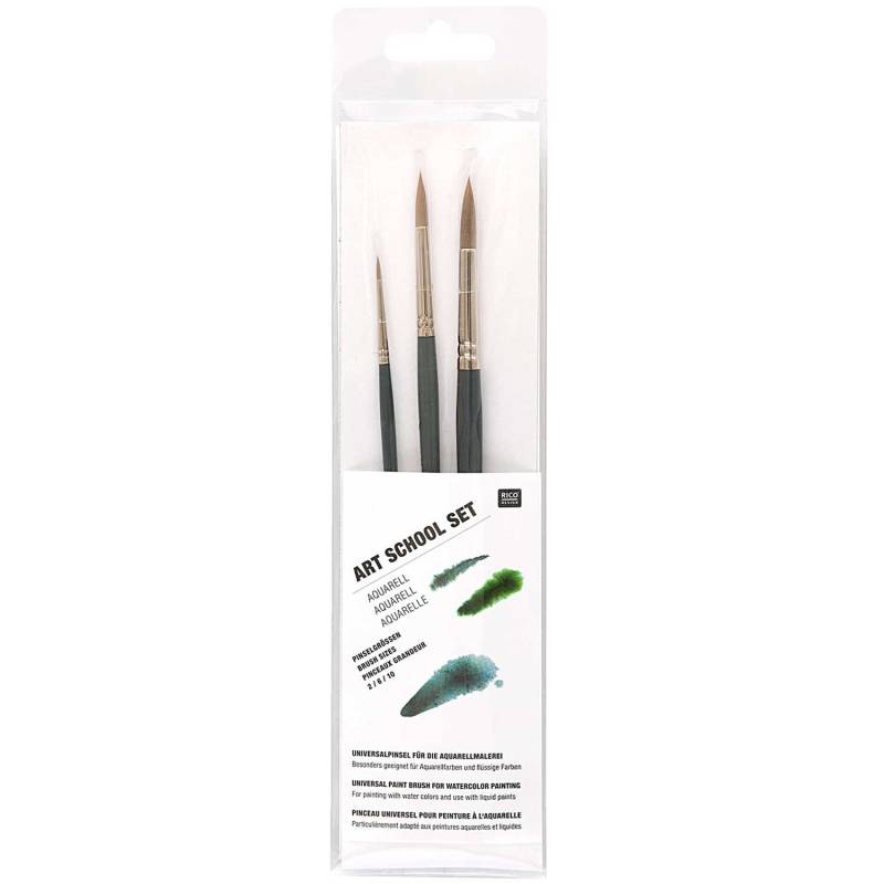 Pinsel Art School Aquarellset von Rico Design