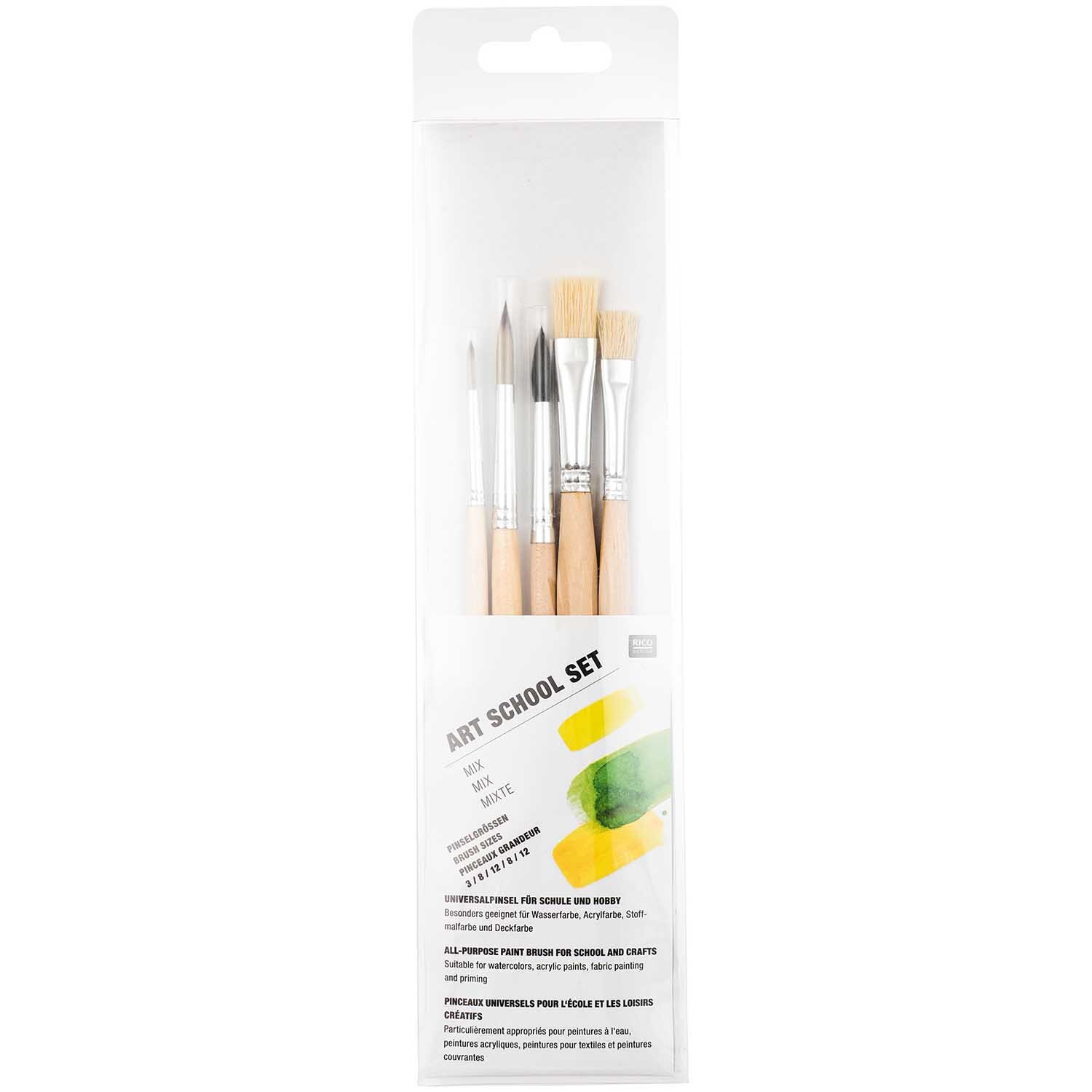 Pinsel Art School Set Mix von Rico Design