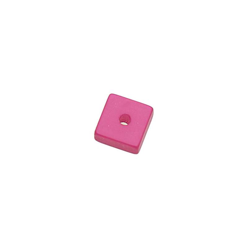 Rico Design Polaris Scheibe eckig 4x8mm 18 Stück Pink von Rico Design