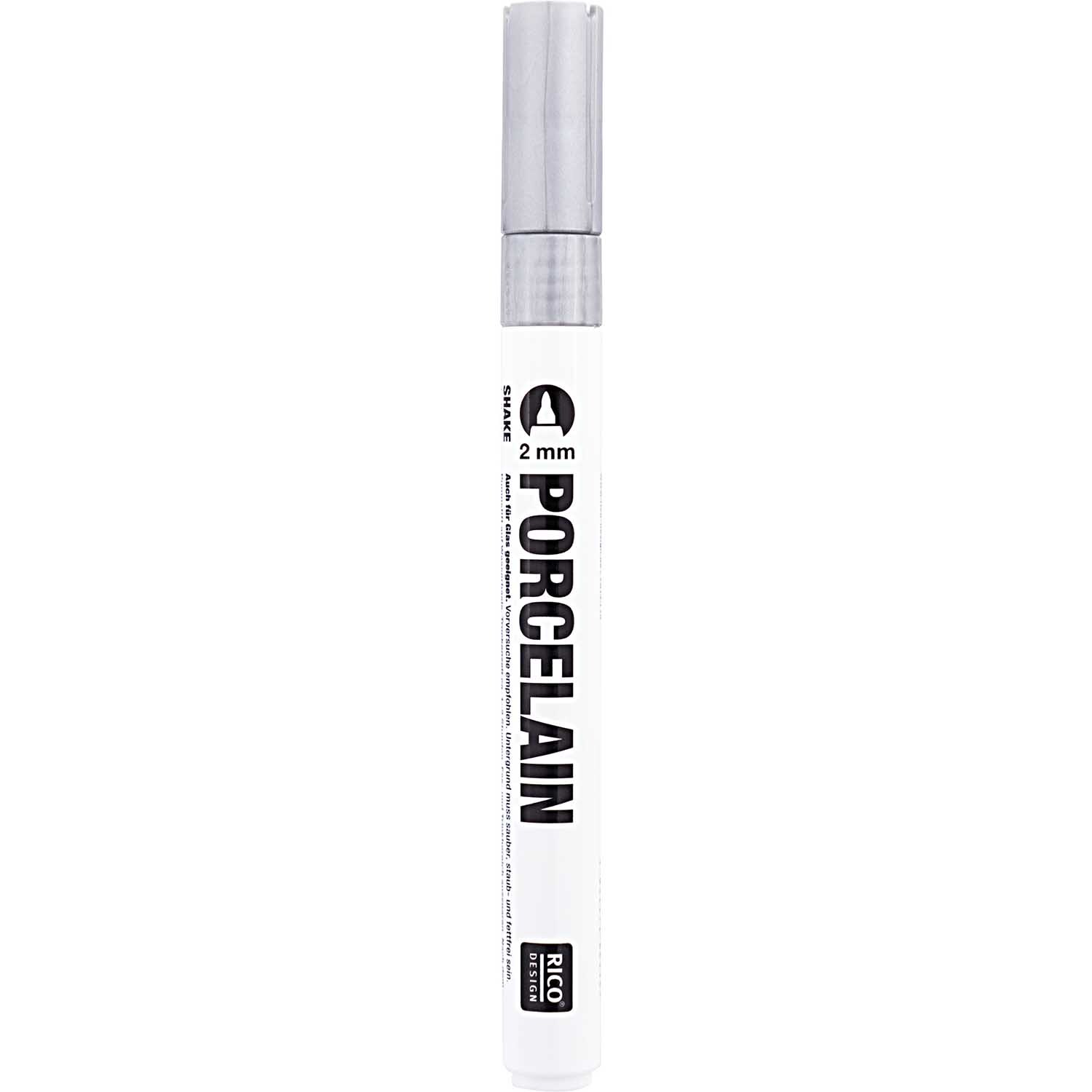 Rico Design Porzellanmarker 2mm Silber von Rico Design