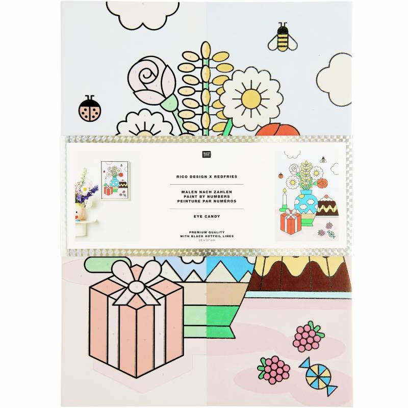Rico Design Rico Design x Redfries Malen nach Zahlen Set von Rico Design