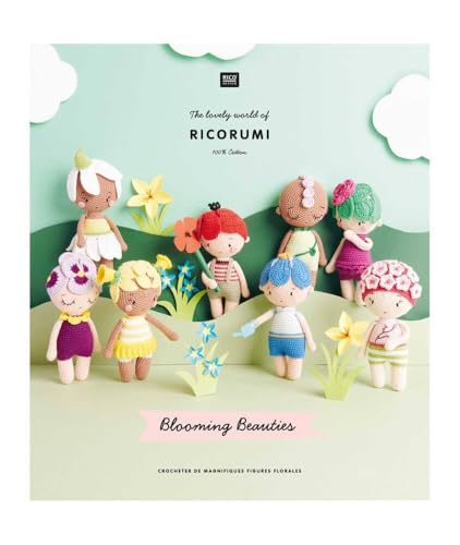 Rico Design Ricorumi Blooming Beauties Booklet - Verschönern Sie Ihr Häkeln Rico Design Ricorumi Blooming Beauties Booklet - Verschönern Sie Ihr Häkeln von Rico Design