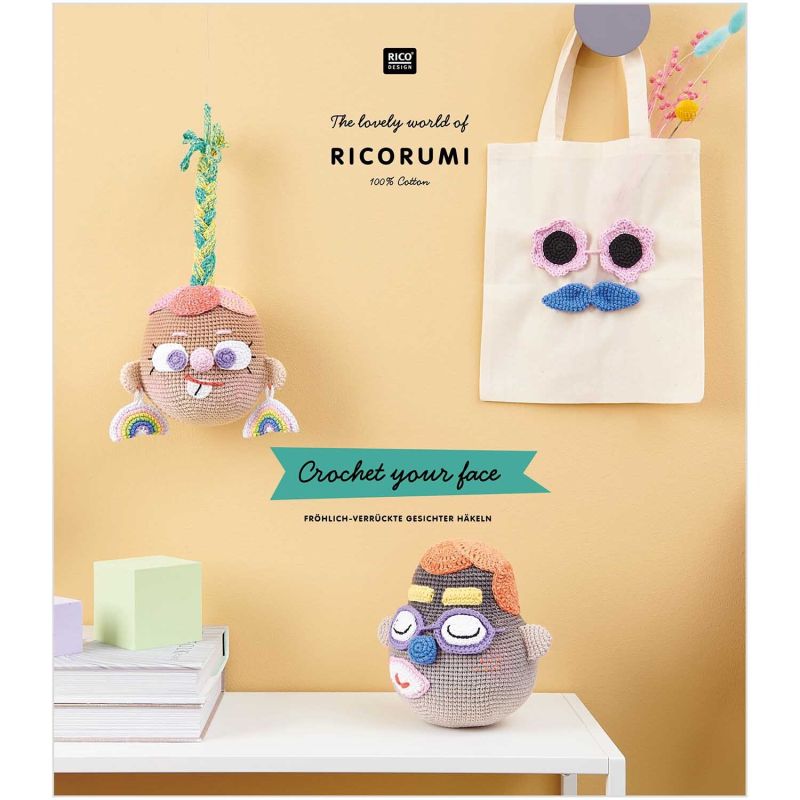 Ricorumi Crochet Your Face deutsch von Rico Design