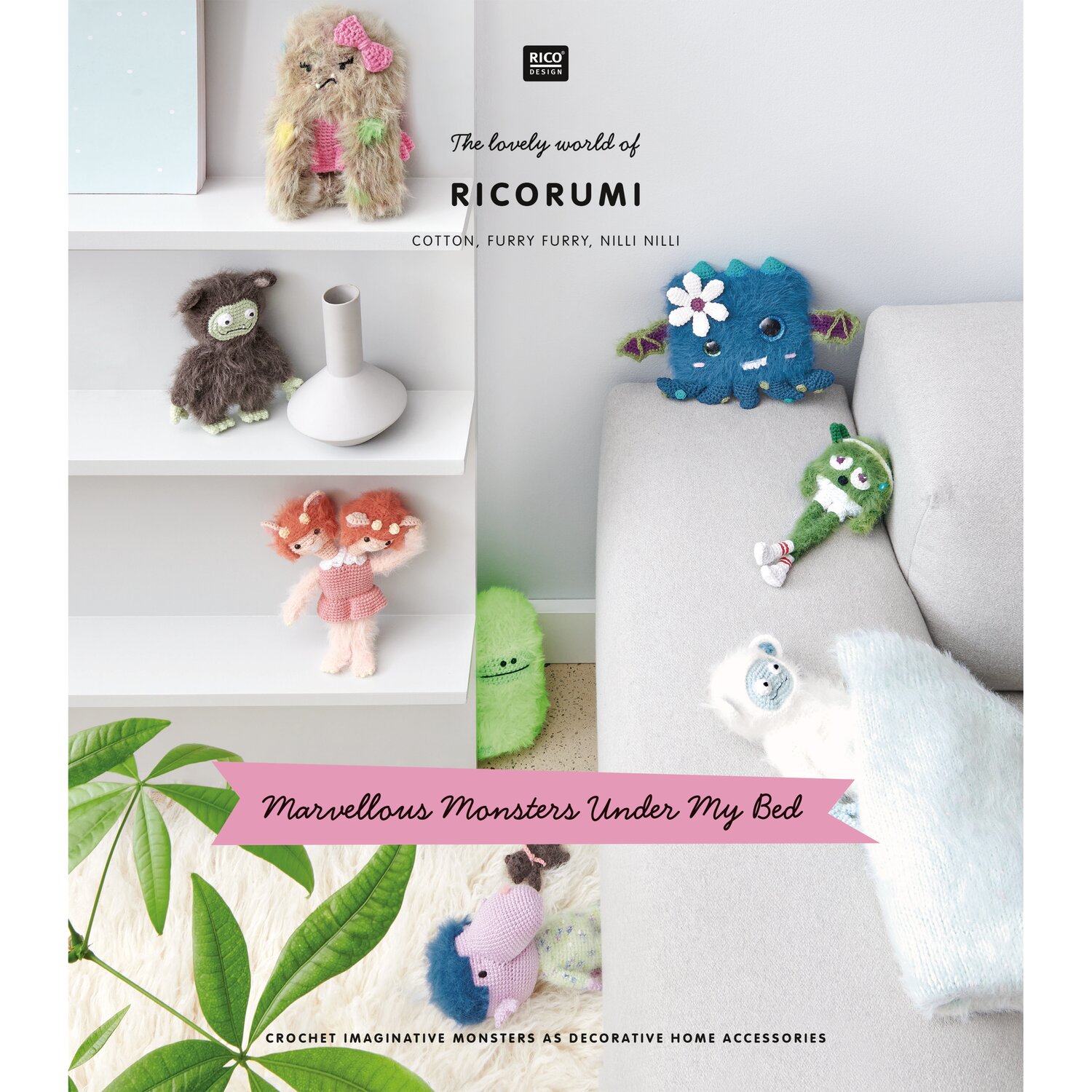 Rico Design Ricorumi Marvellous Monsters Under My Bed englisch (GB) von Rico Design