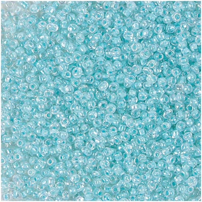 Rico Design Rocailles Perlen 2mm 14g Transparent/Hellmint Rico Design Rocailles Perlen 2mm 14g Transparent/Hellmint von Rico Design