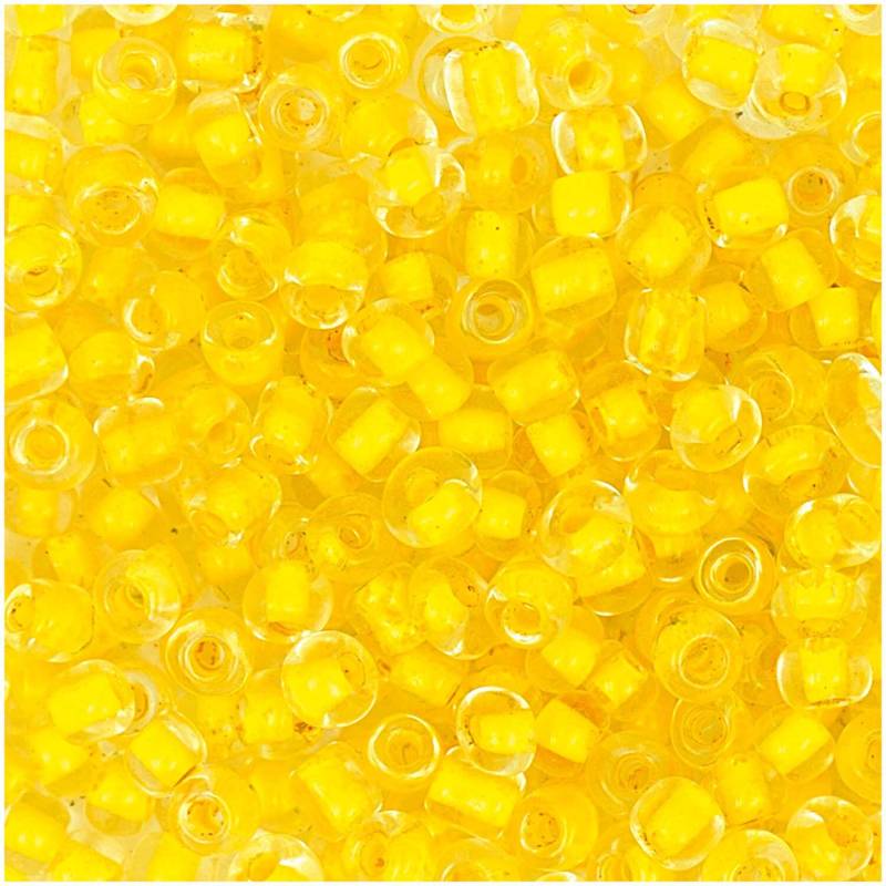 Rico Design Rocailles Perlen 3,1mm 14g Gelb Matt Rico Design Rocailles Perlen 3,1mm 14g Gelb Matt von Rico Design