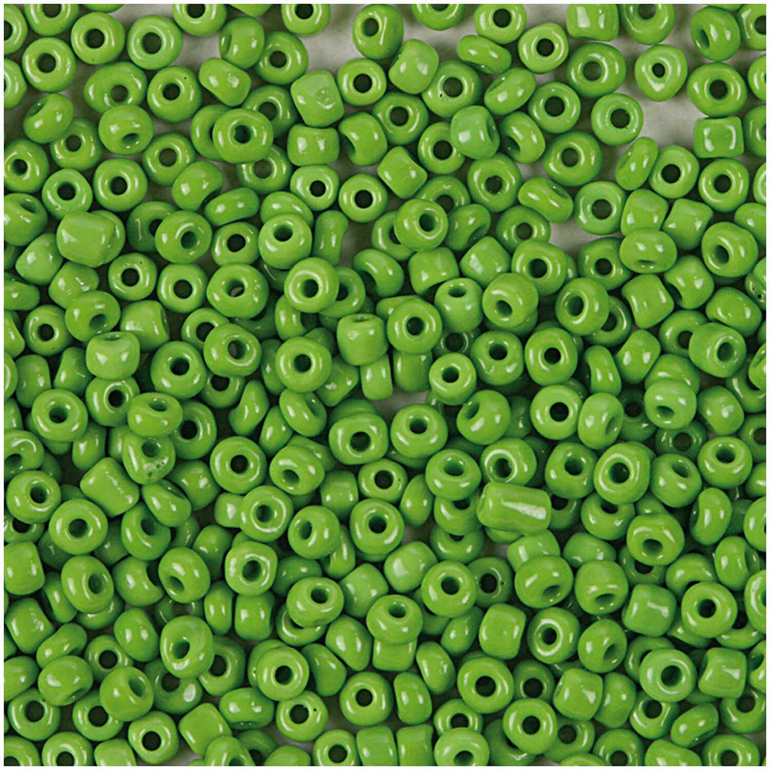 Rico Design Rocailles Perlen 3,1mm 14g Pistazie Opak von Rico Design