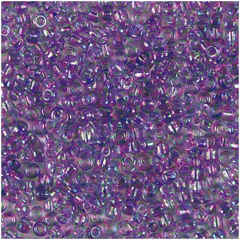 Rico Design Rocailles Perlen 3,1mm 14g Regenbogen Lila Rico Design Rocailles Perlen 3,1mm 14g Regenbogen Lila von Rico Design