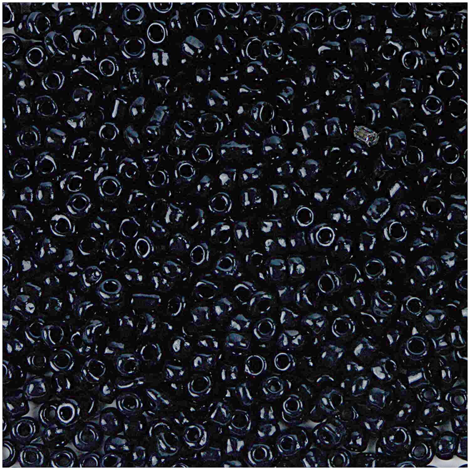 Rico Design Rocailles Perlen 3,1mm 14g Schwarz von Rico Design