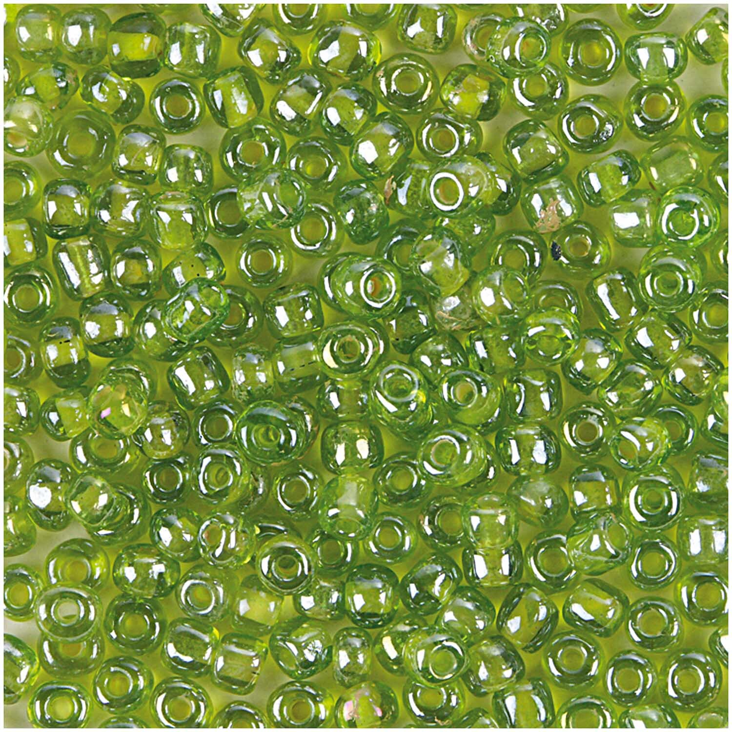 Rico Design Rocailles Perlen 4mm 14g Pistazie Glänzend von Rico Design