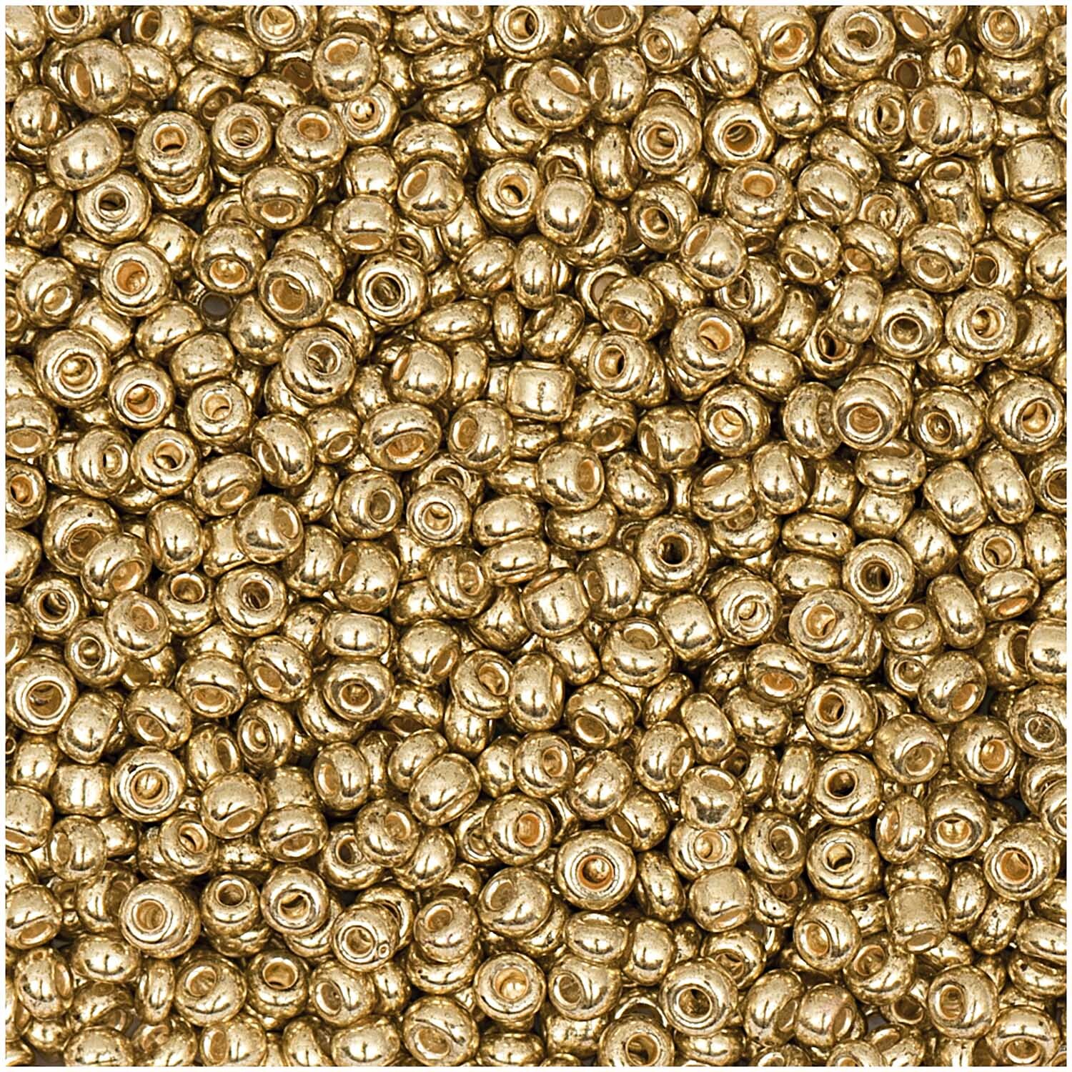 Rico Design Rocailles Perlen 2mm 14g Gold Metallic von Rico Design