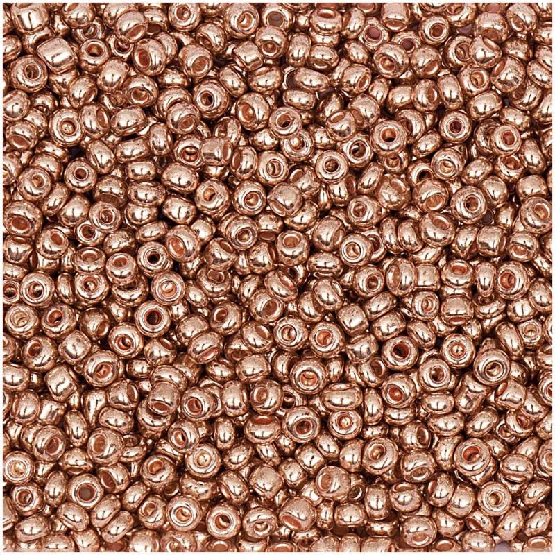 Rico Design Rocailles Perlen 2mm 14g Rosegold Metallic Rico Design Rocailles Perlen 2mm 14g Rosegold Metallic von Rico Design
