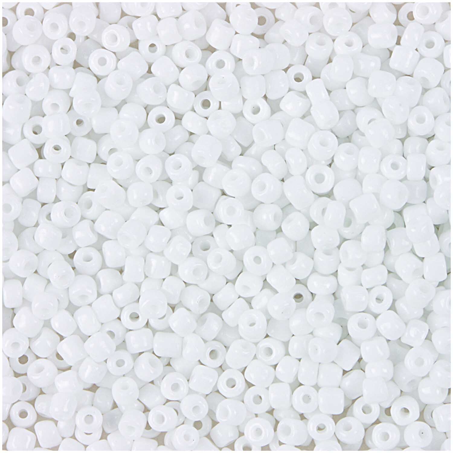 Rico Design Rocailles Perlen 3,1mm 14g Weiß Opak von Rico Design