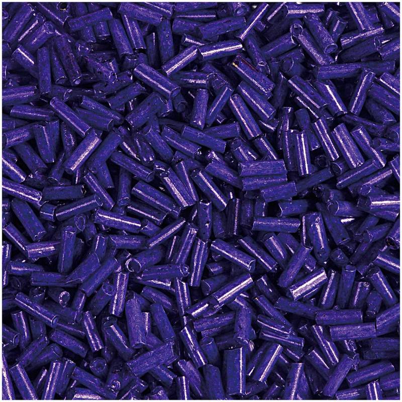 Rico Design Rocailles Stäbchen Perlen 6,75mm 14g Dunkelblau Opak Rico Design Rocailles Stäbchen Perlen 6,75mm 14g Dunkelblau Opak von Rico Design