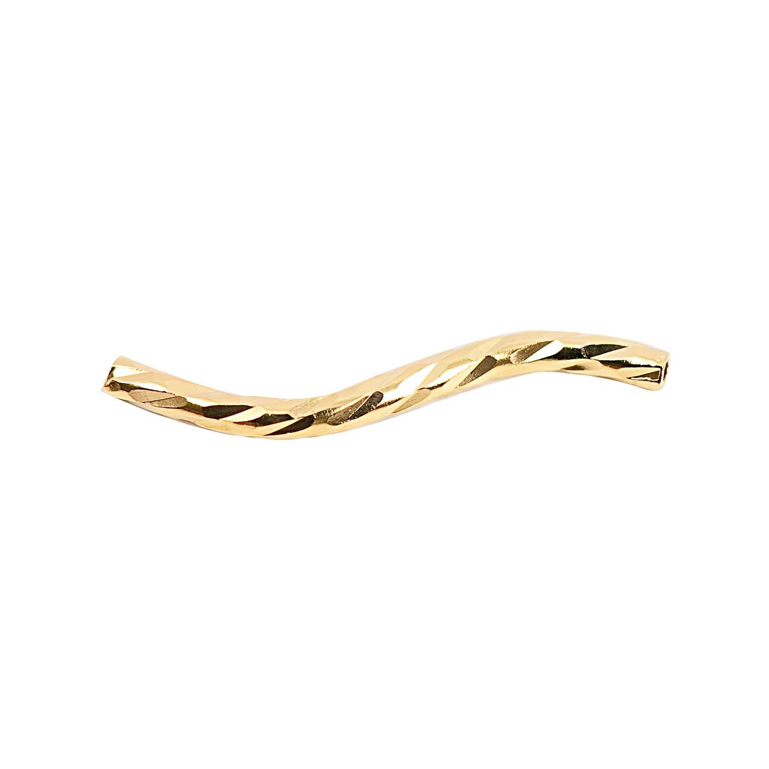 Röhre gold 21x2mm gewellt fein geriffelt 20 Stück Röhre gold 21x2mm gewellt fein geriffelt 20 Stück von Rico Design