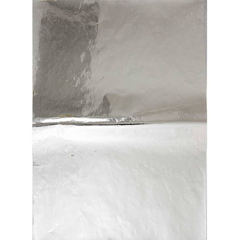 SB Paper Patch Papier silber 30x42cm 3 Bogen Hot Foil von Rico Design